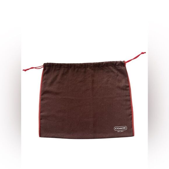 Coach Brown Drawstring Bag - Picture 1 of 4